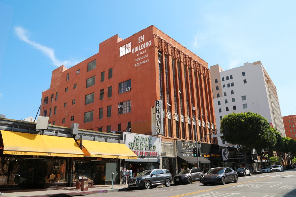 Exterior photo of ProShot Media studio building on Los Angeles st. Los Angeles 90014
