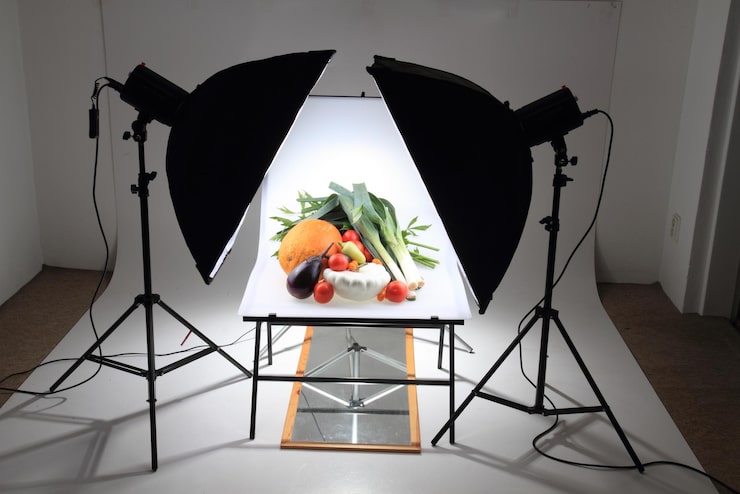 Product photography in front of white background.
