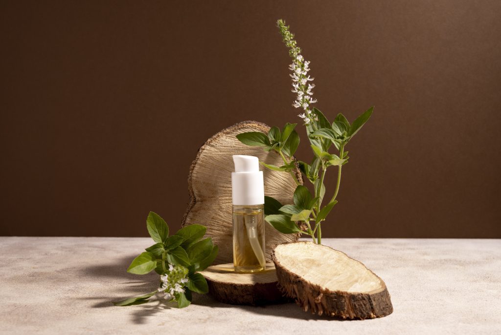 beautiful photography with herbal medicine
