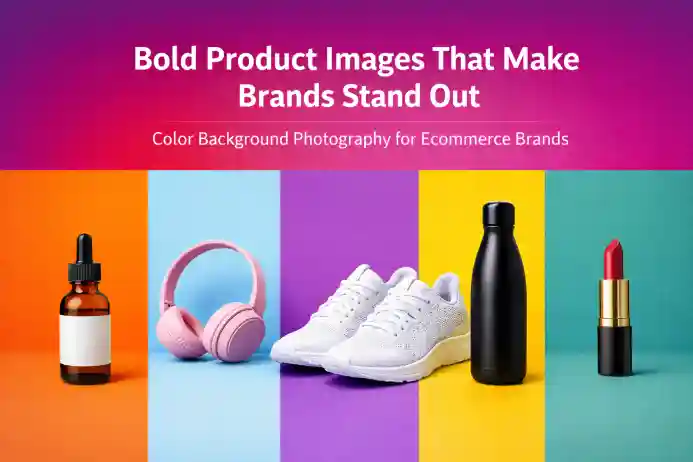 Color Background Photography for Ecommerce Brands