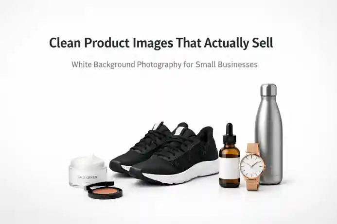 White Background Photography for Small Businesses
